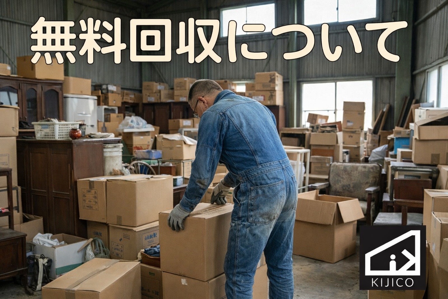 キジコの無料回収サービス