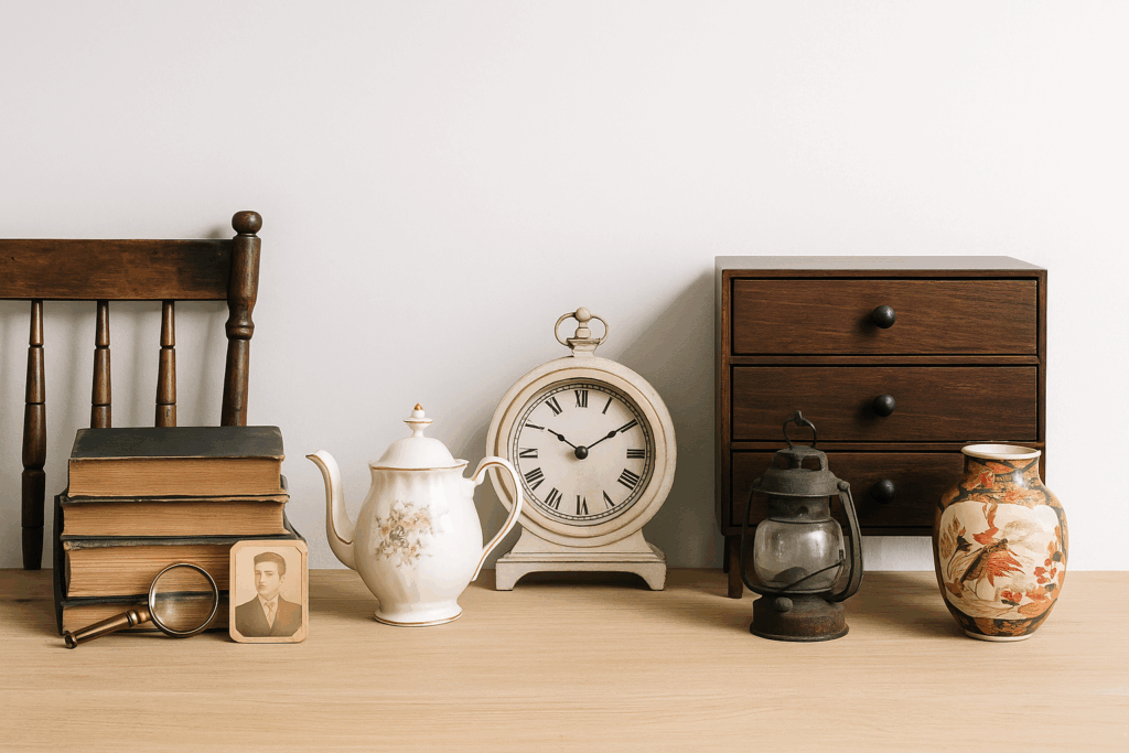 骨董品から昭和レトロまで幅広く対応