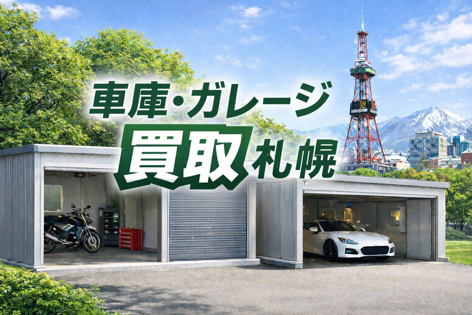 車庫・ガレージ買取 札幌｜設置型ガレージも出張査定