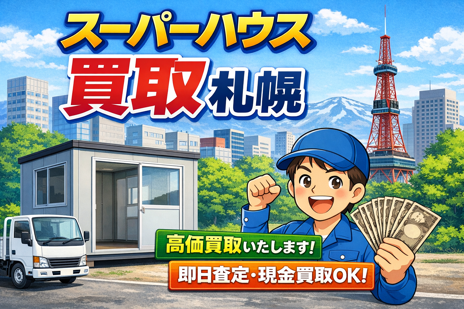スーパーハウス 買取 札幌